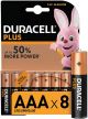 Batterij Duracell Plus Power AAA (LR03) 8-pack - MN2400KC/8