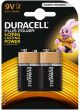 Batterij Duracell Plus Power 9V blok (6LR61) 2-pack - MN1604KC/2