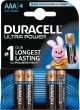 Batterij Duracell Ultra Power AAA (LR03) 4-pack