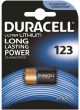 Batterij Duracell Lithium 3V CR123a 1-pack