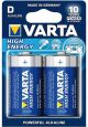 Batterij Varta High Energy Alkaline D (LR20) 2-pack