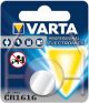 Batterij Varta knoopcel lithium 3V CR1616 1-pack