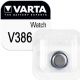 Varta V386 horloge batterij 1,55V - 11,6mmx4,2mm 1-pack